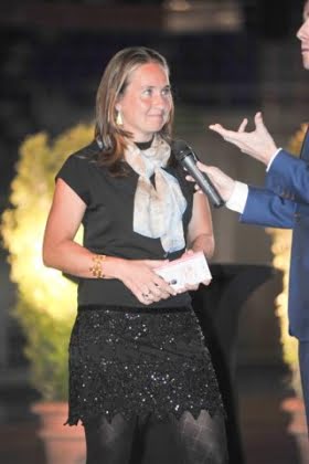 Carolina Navarro Björk prisbelönt av sportjournalister