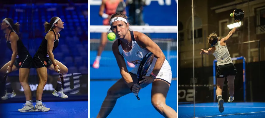 Padelstjärnan Carolina Navarro Björk hyllas vid evenemang