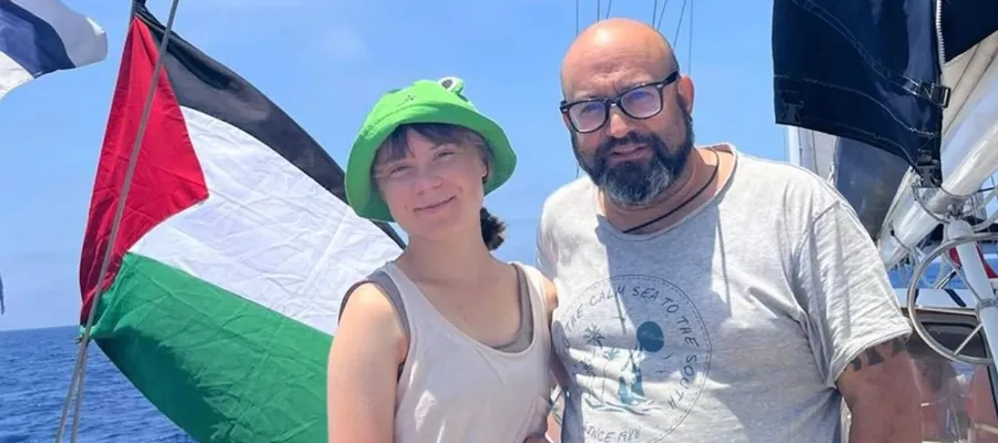 Vem är spanjoren som reser med Greta?