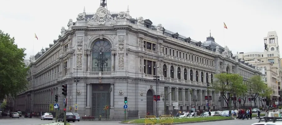 Den spanska centralbanken Banco de España.