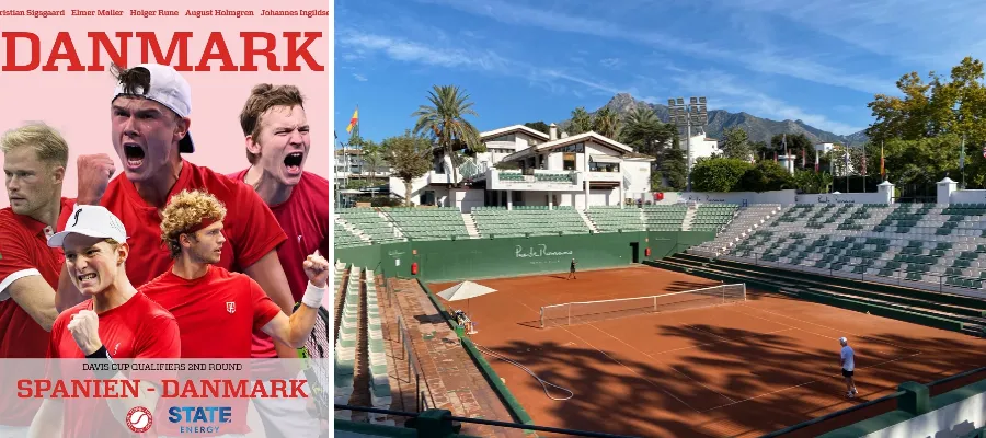 Davis Cup i Marbella: Öppen träning på torsdag