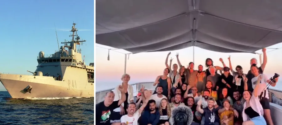 Spanien backar upp Gazakonvojen som har kopplingar till Hamas