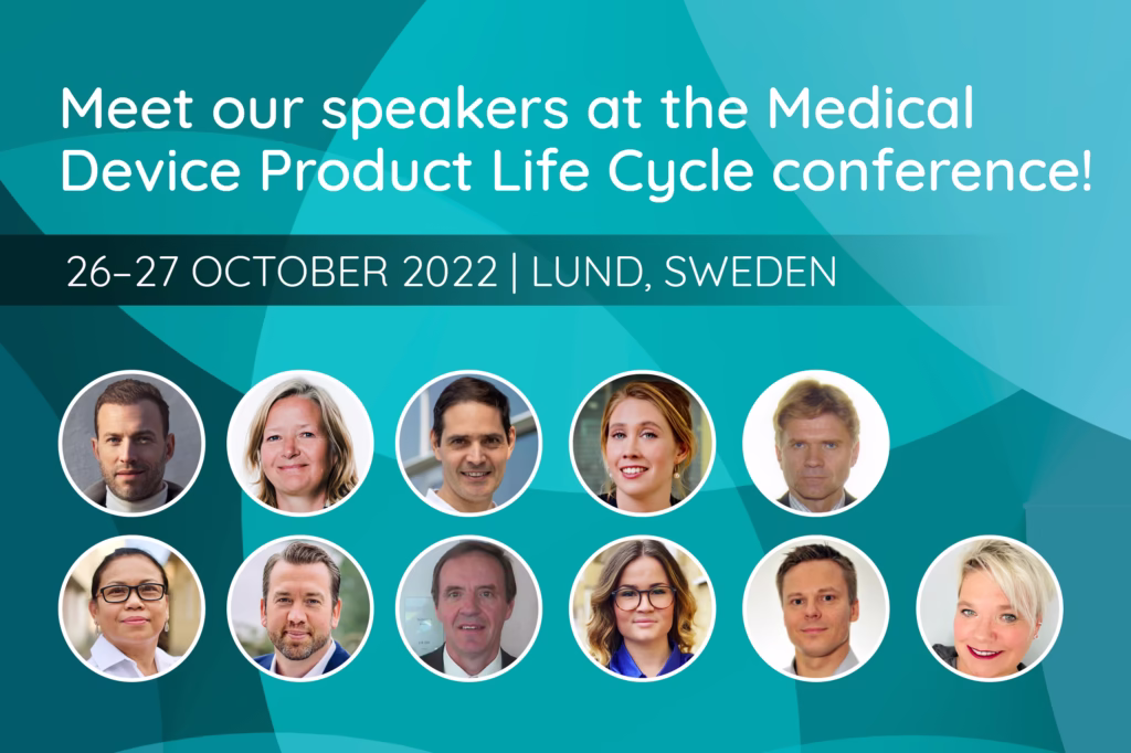 Meet our speakers - Medical Device Product Life Cycle Conference 2022