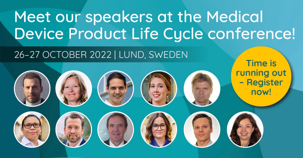 Meet our speakers - Medical Device Product Life Cycle Conference 2022
