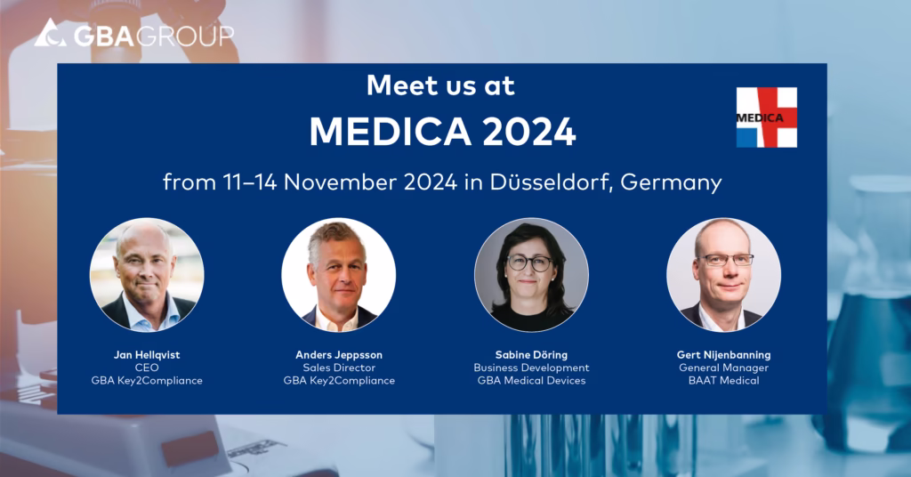Meet us at Medica 2024 in Dusseldorf, 11-14 november 2024